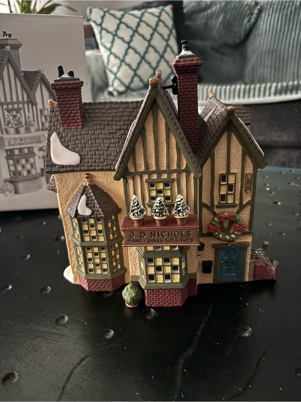 Department 56 Dickens’ Village Series - “J.D Nichols Toy Shop”